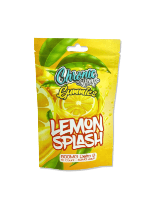 500mg Delta 8 Gummies – Lemon Splash