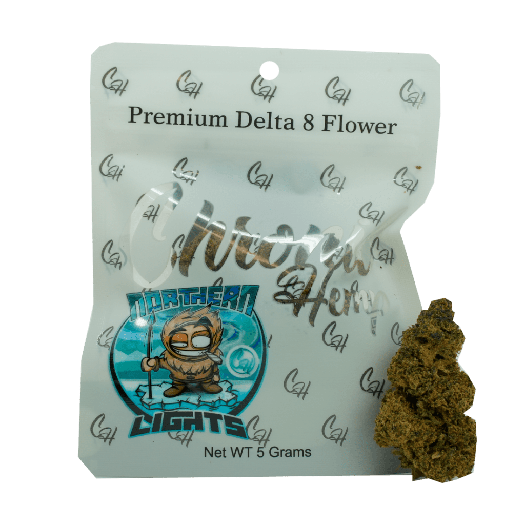 Northern Lights – Premium Delta 8 Flower – 5 Grams